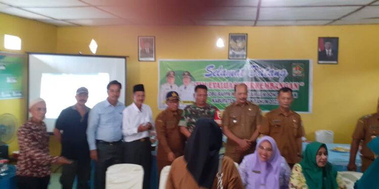 Tim Evaluasi Lomba Desa Dari Pemkab Asahan Kunjungi Desa Lobu Rappa