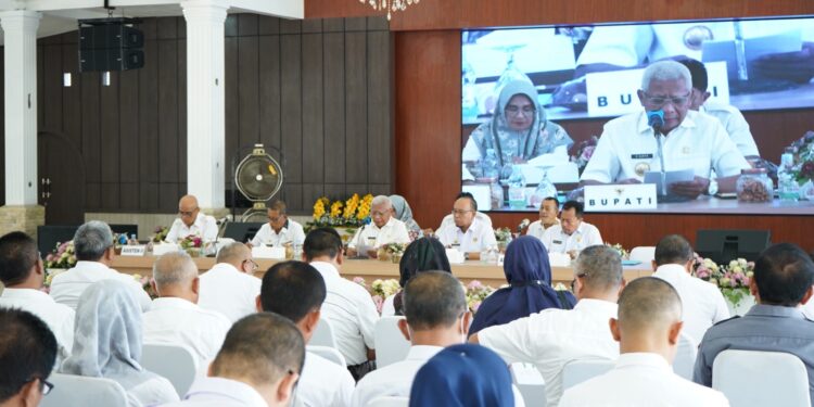 Bupati Asahan Buka Rakorpem Bulan April 2023