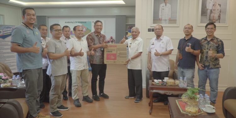 Bupati Asahan Terima Kunjungan PT PLN UP3 Pematang Siantar