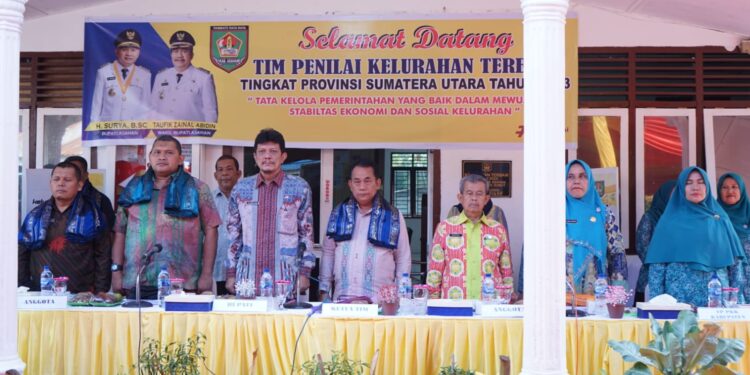 Tim Penilai Desa/Kelurahan Terbaik Provsu Kunjungi Desa Rawang Lama