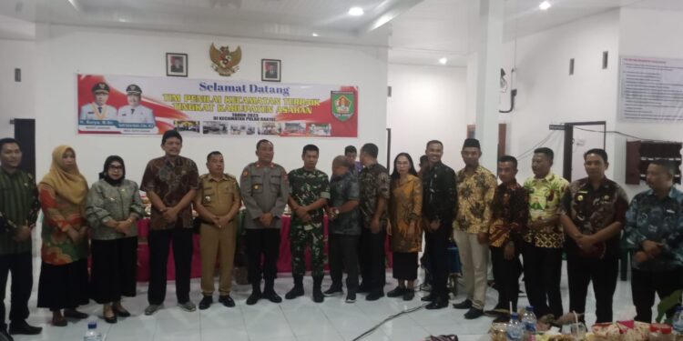 Tim Penilai Kecamatan Terbaik Tingkat Kabupaten Asahan Kunjungi Pulau Rakyat