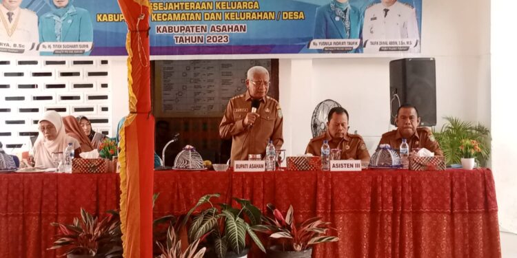 Gelar Rakornis TP PKK, Bupati Asahan Ingatkan Camat Jangan Berpolitik Praktis