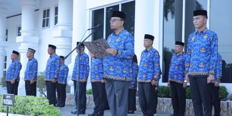 Sekda Asahan Pimpin Upacara Hari Kesadaran Nasional