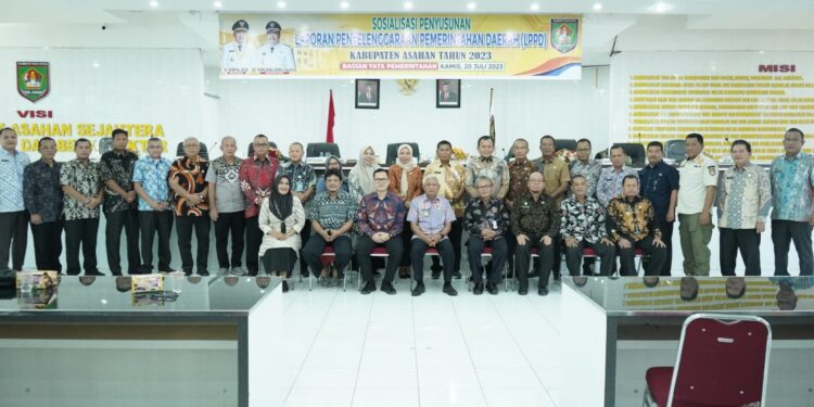 Bupati Asahan Buka Sosialisasi Penyusunan LPPD