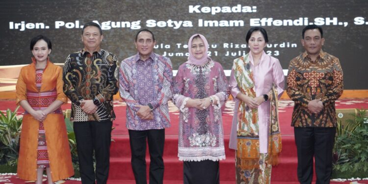 Bupati Asahan Ikuti Pisah Sambut Kapolda Sumut