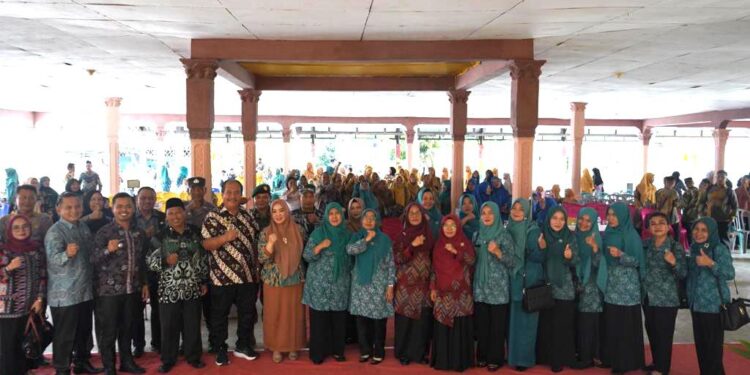 Wabup Asahan Terima Kunjungan Tim Evaluasi TP PKK Provsu