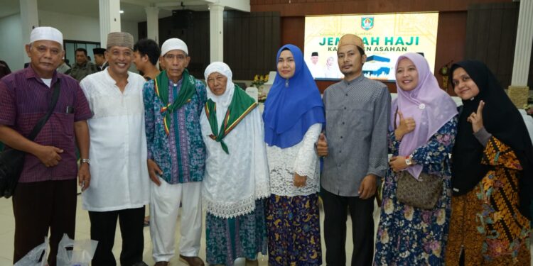 Pemkab Asahan Sambut Kepulangan Jama’ah Haji Kloter 23