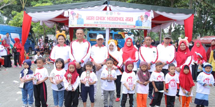 Bupati Asahan Meriahkan Hari Anak Nasional 2023