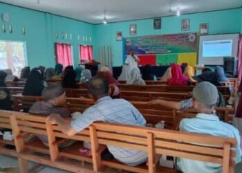 Minimalisir Kekerasan Terhadap Perempuan dan Anak, Pemdes Tanjung Harapan Gelar Penyuluhan