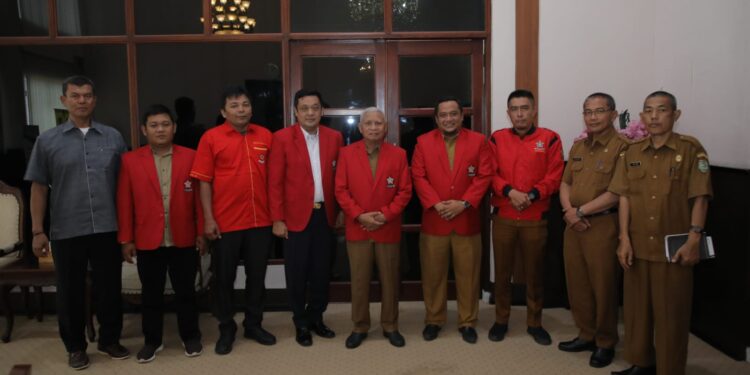 Bupati Asahan Audiensi Bersama Depicab SOKSI