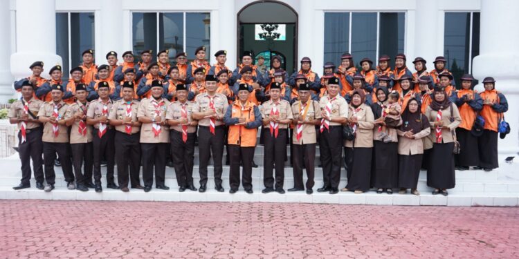 Pemkab Asahan Lepas Peserta Raimuna Nasional ke XII