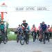 Bupati Asahan Gowes Bersama Komunitas Sepeda