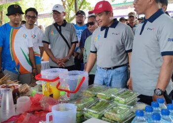 Omset UMKM di Bazar Pekan Sehat PT Timah Tbk Kundur Naik Drastis