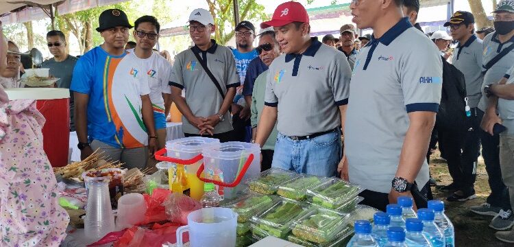 Omset UMKM di Bazar Pekan Sehat PT Timah Tbk Kundur Naik Drastis