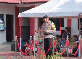 Kapolres Lingga Pimpin Apel Gelar Pasukan Operasi Zebra Seligi 2023