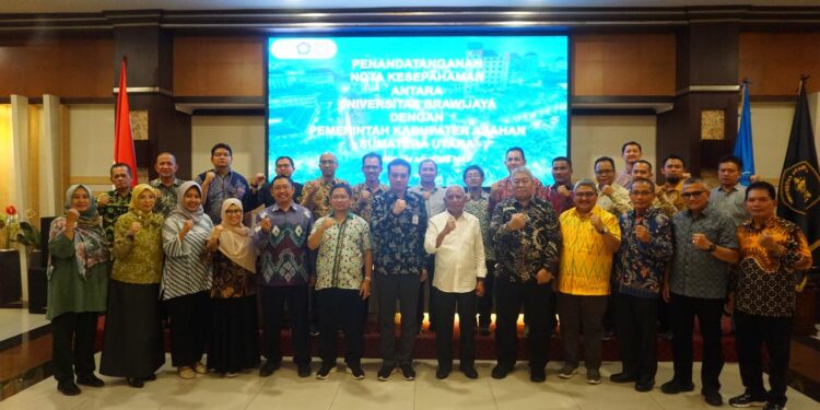 Bupati Asahan MOU Bersama Universitas Brawijaya Malang