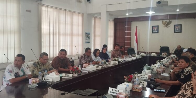 Sekda Asahan Ikuti Rakornas Pengendalian Inflasi