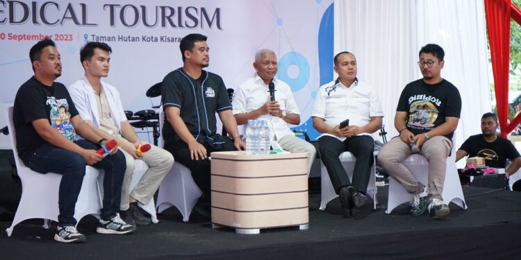 Bupati dan Wakil Bupati Asahan Ikuti Medan Medical Tourism
