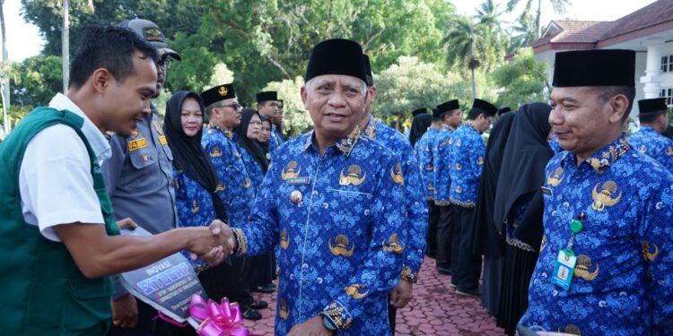 Bupati Asahan Pimpin Upacara Hari Kesadaran Nasional