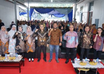 Bupati Asahan Salurkan Bantuan Pangan Cadangan Beras Pemerintah