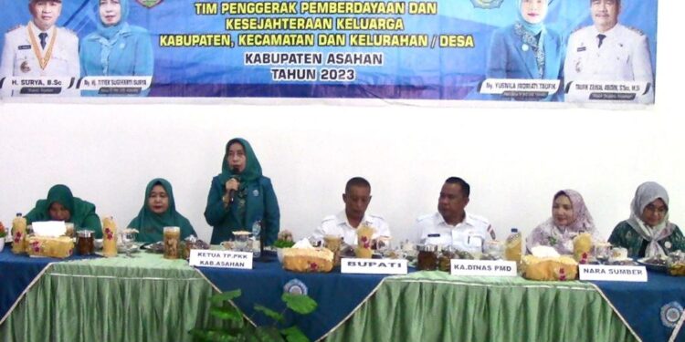 Asisten Pemerintahan dan Kesejahteraan Rakyat Buka Rakornis TP PKK