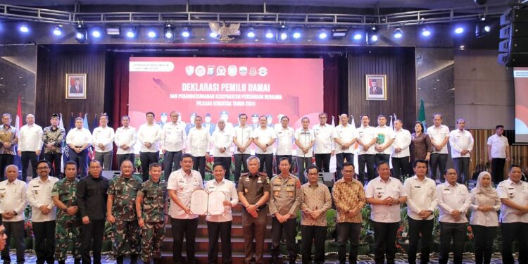 Bupati Asahan Ikuti Deklarasi Pemilu Damai