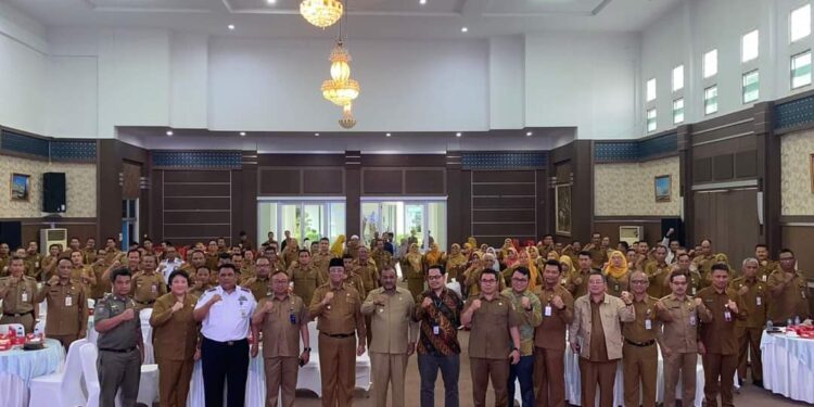 Bupati Karimun Hadiri Sosialisasi Pencegahan dan Pemberantasan Korupsi di Lingkungan Pemda