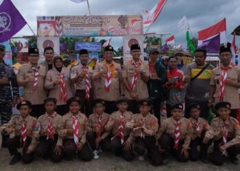 Wabup Resmi Buka Kemsar Kwartir Cabang Gerakan Pramuka Karimun Tahun 2023
