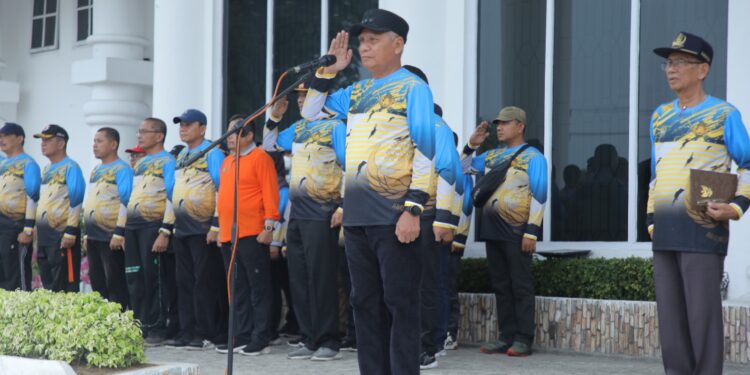 Bupati Asahan Pimpin Upacara Pembukaan Porkab Korpri Tahun 2023