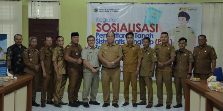 Wabup Asahan Ikuti Sosialisasi PTSL Tahun 2023