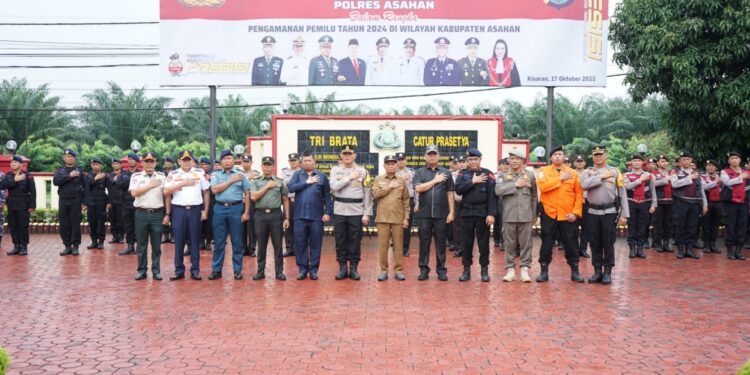 Bupati Asahan Hadiri Apel Gelar Operasi Mantap Brata