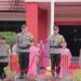 Upacara Farawell dan Tradisi Pedang Pora Iringi Penyambutan dan Pelepasan Kapolres Lingga