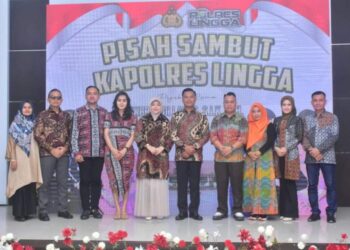 Bupati Lingga Hadiri Pisah Sambut Kapolres Lingga
