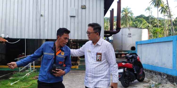 Ombudsman Kepri Sidak Gardu PLTD Tarempa