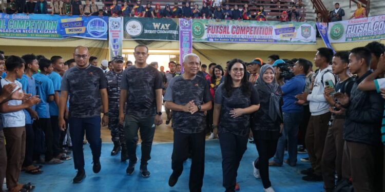 Bupati Asahan Buka Futsal Competition Tahun 2023