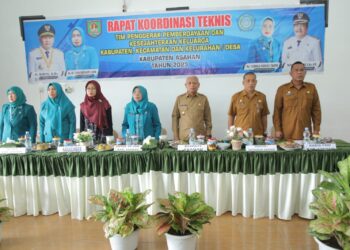 Bupati Buka Rakornis TP PKK Asahan di Kecamatan Aek Kuasan