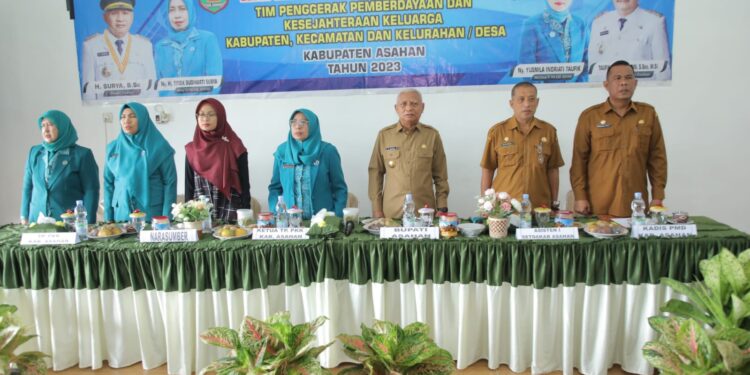 Bupati Buka Rakornis TP PKK Asahan di Kecamatan Aek Kuasan