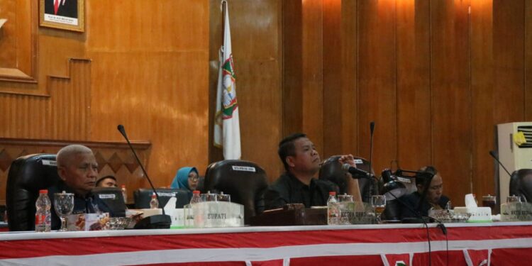 Bupati Asahan Hadiri Rapat Paripurna DPRD Masa Persidangan Ke I Tahun Anggaran 2023