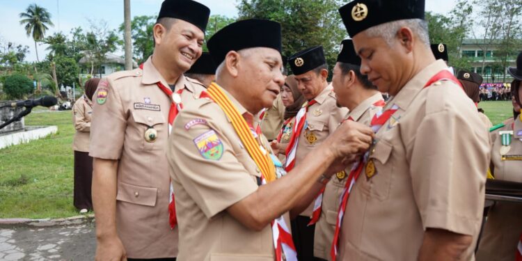 Bupati Asahan Pimpin Upacara Peringatan Hari Pramuka ke- 62 Tahun 2023