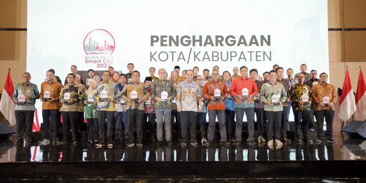 Pemkab Asahan Dapat Penghargaan Smart City Tahun 2023