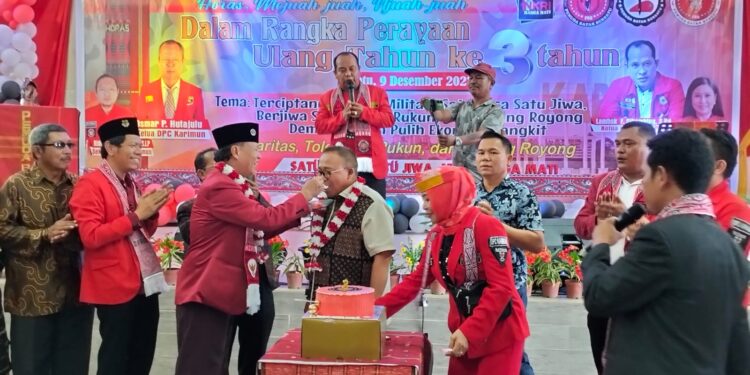 Dihadiri Sekda, HUT PBB Karimun ke- 3 Berlangsung Meriah