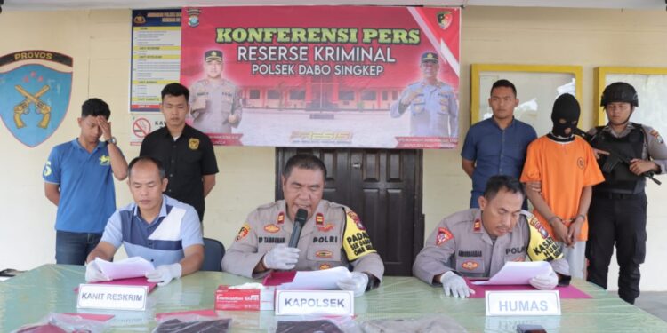 Polsek Dabo Singkep Ungkap Kasus PersetubuhanAnak Dibawah Umur