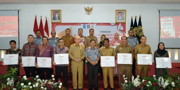 Kabupaten Asahan Dapat Penghargaan Peduli HAM Provsu