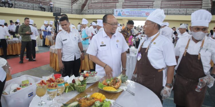 Peringati Hari Ibu dan HUT ke- 24 DWP, Pemkab Asahan Gelar Lomba Masak Nasgor