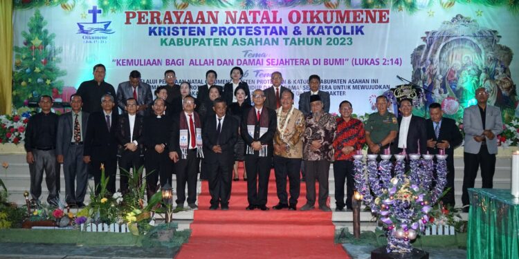 Wabup Asahan Hadiri Perayaan Oikumene Tahun 2023