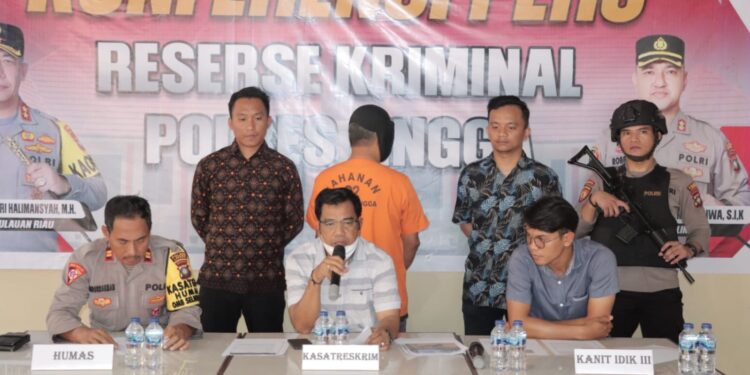 Polres Lingga Ungkap Kasus Illegal Logging