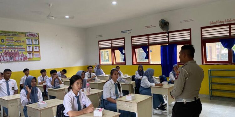 Police Go To School, Cara Polres Lingga Cegah Kenakalan Remaja