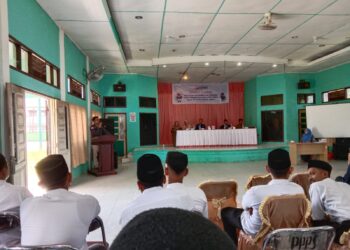 Panwascam Lantik 54 P-TPS se-Kecamatan Singkil