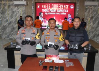 4 Kurir Narkoba di Karimun Nekat Simpan Sabu Dalam Anus