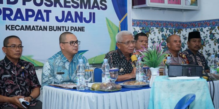 Bupati Asahan Serahkan Alkes di UPTD Puskesmas Prapat Janji